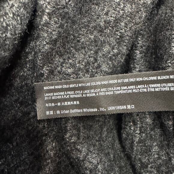 Saturday Sunday Anthropologie Medium Oversized Sweater V-Neck Long Sleeve Black - Picture 10 of 10